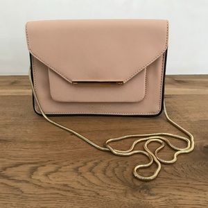 Ted Baker NWT. Pink & black crossbody / clutch